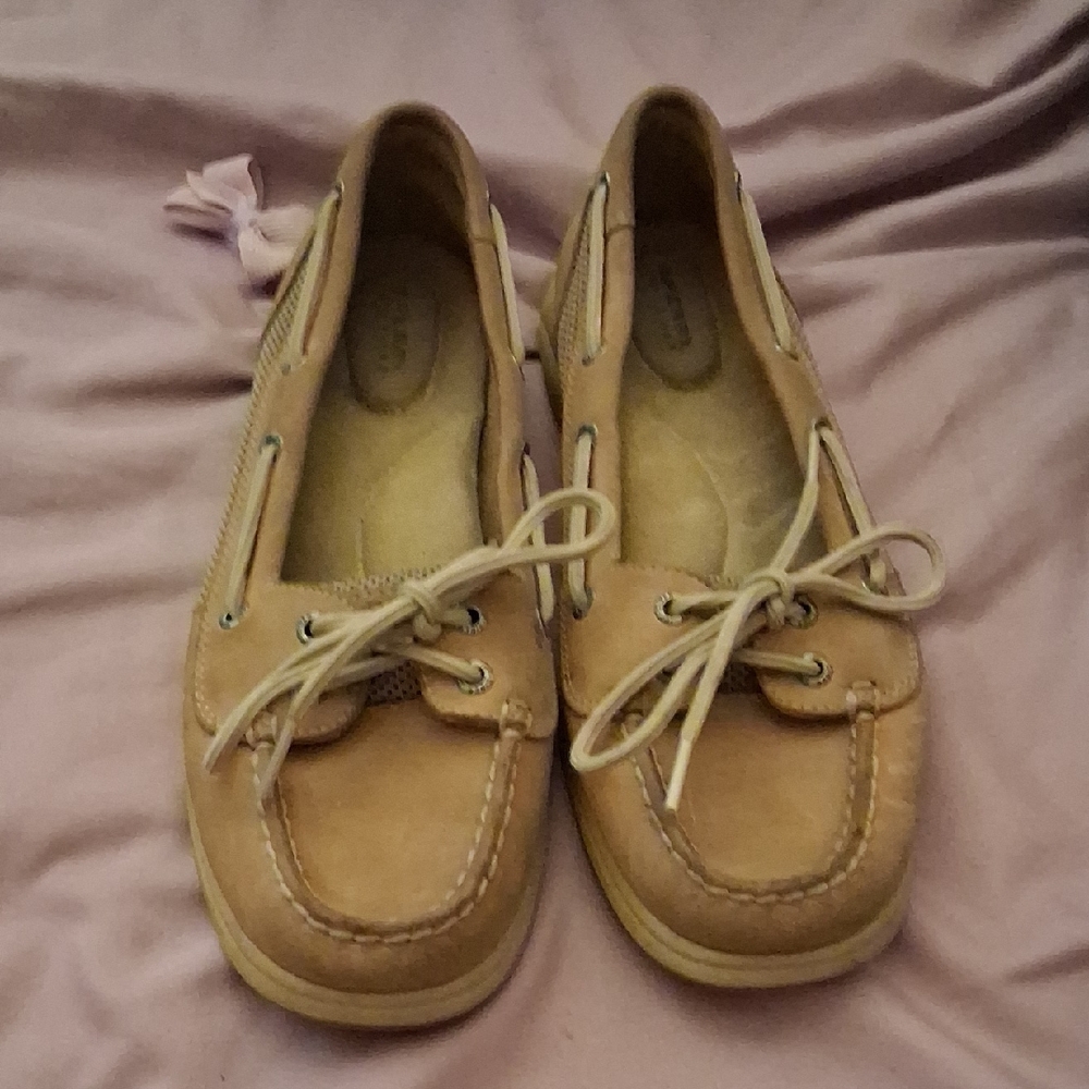 Tan Boat Shoes